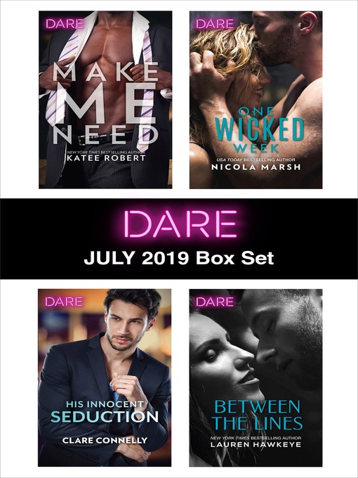 Title details for Harlequin Dare July 2019 Box Set by Katee Robert - Wait list